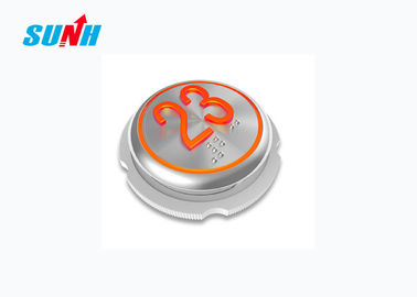 SUNH Elevator Push Braille Lift Buttons , Lift Push Button With Round Shape